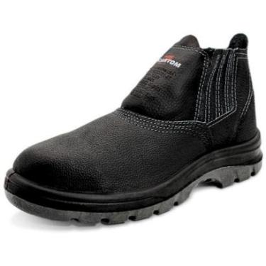 Imagem de Botina De Segurança Biqueira de PVC Cartom Flex EPI CA15081 Couro 026PVC-Masculino