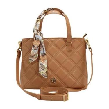 Imagem de Bolsa Feminina Modare Napa Camel Prática Estilo Atemporal-Feminino