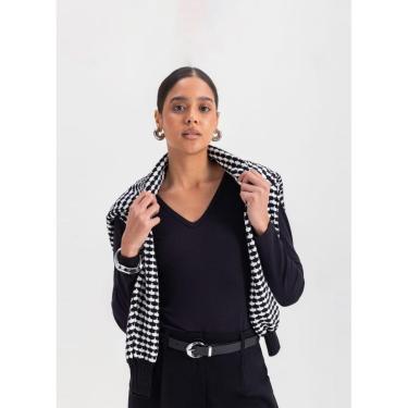 Imagem de Blusa Feminina Manga Longa Em Cotton Essendi-Feminino