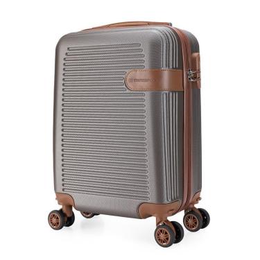 Imagem de Mala de Bordo Pequena Swissport com Rodas 360° Compacta Resistente Impermeável Semi-Rigida-Unissex