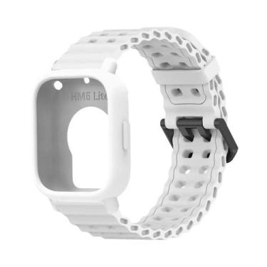Imagem de Pulseira De Silicone Bicolor Para Redmi Watch 5 Active Lite Ocean Com 