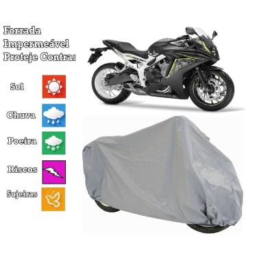 Imagem de Capa Cobrir Moto Honda Cbr 650 F 100 % Impermeável E 100%