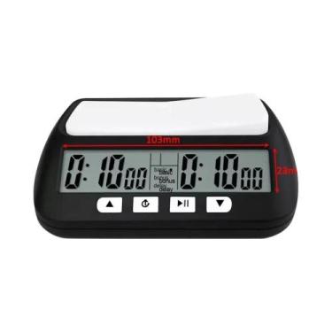 Imagem de Cronômetro Digital Portátil 3 Em 1 Para Xadrez, Ferramentas Profission