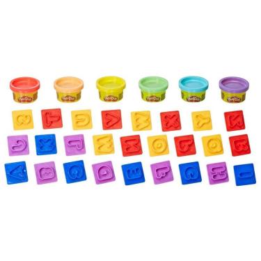 Imagem de Play-Doh - Conjunto de Massinhas Letras - Hasbro