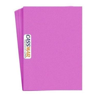 Imagem de Capa Para Encadernação A4 Rosa Line Frente Pp 0,30 100un - Cassmar