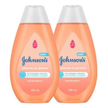 Imagem de Kit 2 Sabonete Líquido de Glicerina Johnson's Baby 200ml