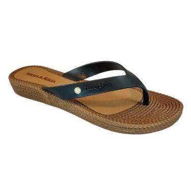 Imagem de Tamanco Anabela Terra e agua Ref.210002c - Preto /caramelo - Terra & Á