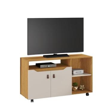 Imagem de Rack Seleto TV até 49 Polegadas JCM Móveis - JCM Movelaria, Cinamomo/O