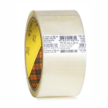 Imagem de Fita Empacotamento Scotch 3M Transparente 45mmx45m