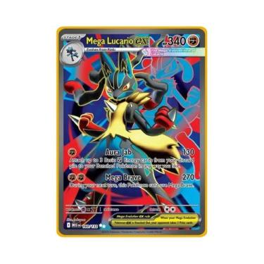 Imagem de Cartão Metálico Pokémon De 10.000 Pontos Arceus Charizard Mewtwo Vmax 