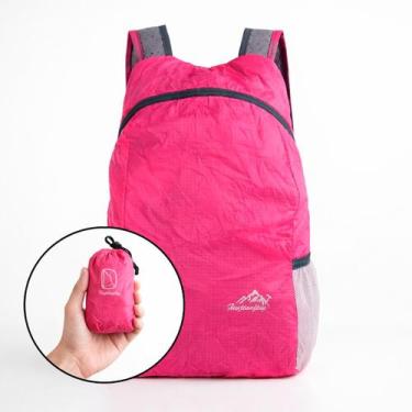 Imagem de Mochila Unissex Dobrável Impermeável 13 Litros para Trilhas Viagens e 