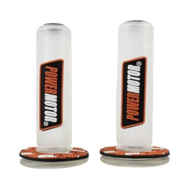 Imagem de Manopla De Borracha Em Gel Universal 7/8" 22mm Para Guidão De Moto, Fr