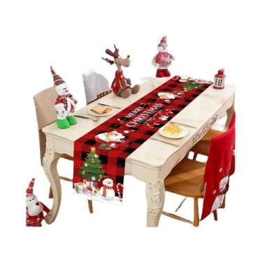Imagem de Caminho De Mesa Feliz Natal 2024 Decorações Para Casa Natal Ano Novo C