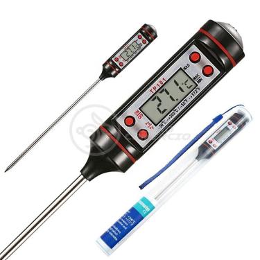 Imagem de Termômetro Culinário Cozinha Digital Mede -50ºc A +300ºc