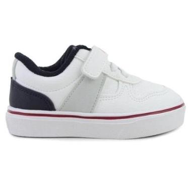 Imagem de Tênis Infantil Masculino Klin Freestyle Baby Branco - 259066-Masculino