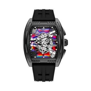 Imagem de Relógio De Quartzo Masculino De Luxo À Prova d'Água Com Pulseira De Si