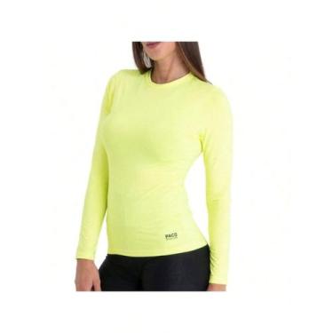 Imagem de Camiseta Proteção Solar Uv Feminina Térmica Manga Longa Segunda Pele B