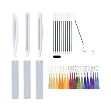 Imagem de Conjunto De Moldes De Silicone Transparente Para Caneta E Marcador, Ma