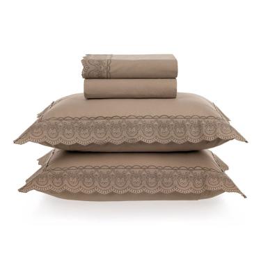 Imagem de Jogo De Cama Queen 200 Fios Karsten 100% Algodão Alice Fendi