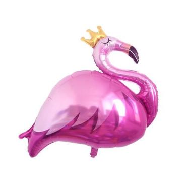 Imagem de Brinquedos infantis Mylar Animal Balloons Crown Flamingo 96x85cm - yiw