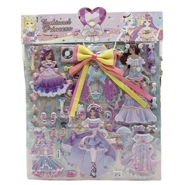 Imagem de Adesivos para meninas, roupas infantis, adesivos 3D fofos - yiweisai