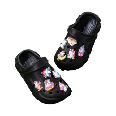 Imagem de Chinelos Luminous Unicorn Para Meninas, Respiráveis, Antiderrapantes, 