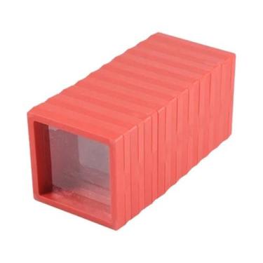 Imagem de Pacote Com 10 Suportes Portáteis 3D Flutuantes Para Joias, Estojo Orga