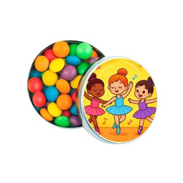 Imagem de Latinha Lembrancinha Personalizada Balé
