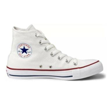 Imagem de Tenis all star chuck taylor cano alto ref ct0004 unissex, 36, Branco, 