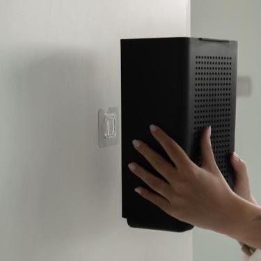 Imagem de Puxa Saco Organizador Porta Sacola De Parede Fixação Adesivo - - OU, P