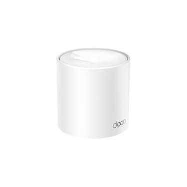 Imagem de Roteador Mesh TP-Link Deco X10, Wi-Fi 6, AX1500, Dual-Band, 2 Portas Gigabit, Branco, 1 Unidade - Deco X10(1-pack)(BR)