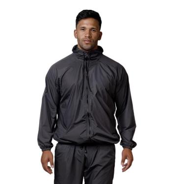 Imagem de Jaqueta Corta Vento Forrada Blusa Masculino Agasalho Esporte Com Capuz-Masculino