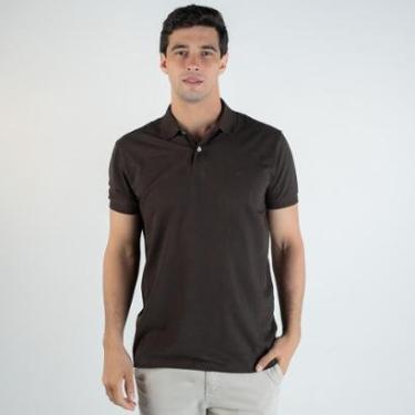 Imagem de Camisa Polo Aramis Monocromatico Marrom-Masculino