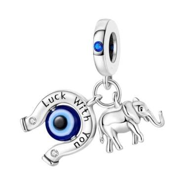 Imagem de Pingentes De Urso Fofo Banhados a Prata Para Pulseiras De Amizade Femi