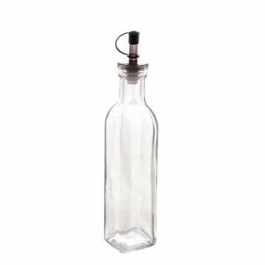 Imagem de Garrafa Para Azeite De Vidro Com Tampa Galheteiro Lyor 270ml