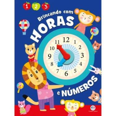 Imagem de Livro Infantil Brincando Com As Horas e Números - Magic