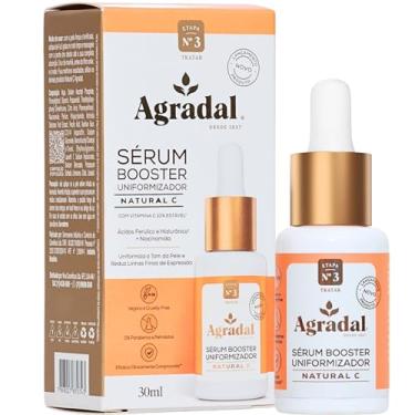 Imagem de Agradal, Sérum Booster, Uniformizador com Vitamina C 10% Estável, Ácidos Ferúlico e Hia...
