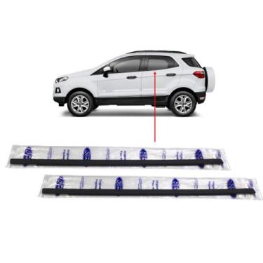 Imagem de Par Pestana Externa Porta Traseira Nova Ecosport 2013 2014 2015 2016 2