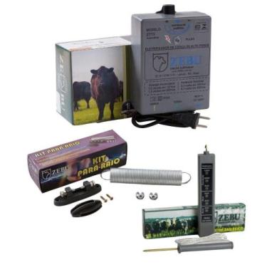 Imagem de Eletrificador Cerca Elétrica Pequenas Propriedades 2tt3 Bivolt + Kit P