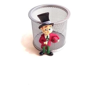 Imagem de Porta Caneta Em Metal Redondo do Fluminense Produto Oficial Licenciado