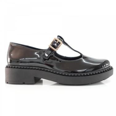 Imagem de Sapato Feminino Via Marte 250-006, Preto, 37