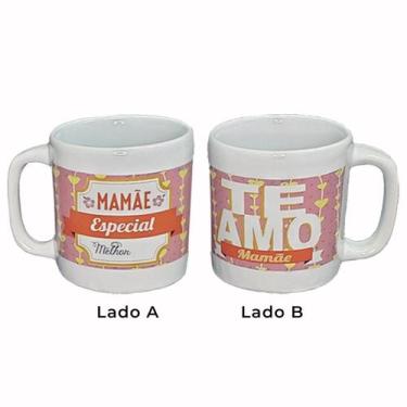 Imagem de Caneca Cerâmica Presente Dia Das Mães Xícara Café Decorada - Porto Seg