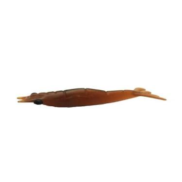 Imagem de Isca Camarão Monster 3X Ultrasoft / 9Cm - 3Un, Camel