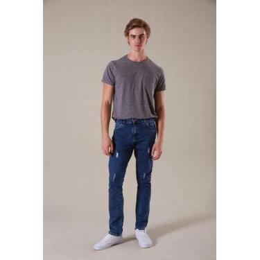 Imagem de Calça jeans slim ref:83873 - BIVIK, Azul jeans, 46