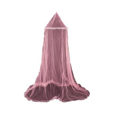 Imagem de Mosquiteiro Estilo Princesa Com Entrada Única, Dossel De Cama Com Malh