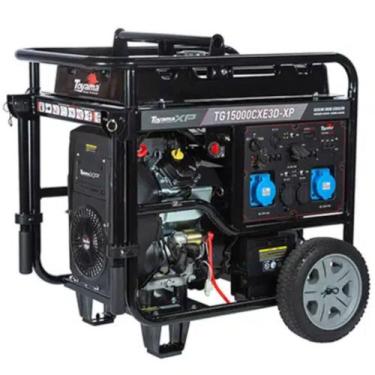 Imagem de Gerador de energia 17 Kva a gasolina partida elétrica trifásico 220V -