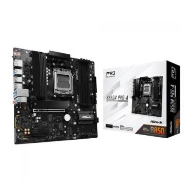 Imagem de Placa Mãe Asrock B850m Pro-a Wifi Ddr5 Am5 Matx M.2 Nvme Hdmi Display 