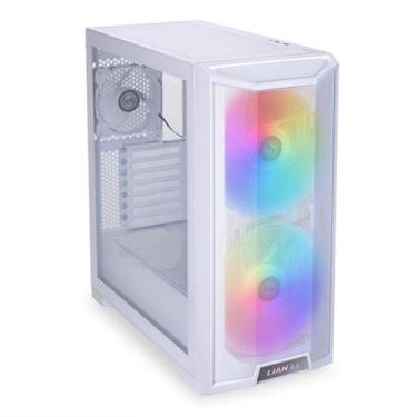 Imagem de Gabinete Lian Li Lancool 215 W Rgb Mid Tower Eatx Lateral De Vidro Usb