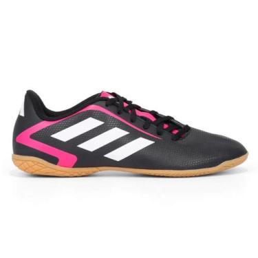 Imagem de Chuteira adidas artilheira vi futsal hq3479, Preto, Branco, Rosa, 40