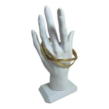 Imagem de BRACELETE DOURADO INFINITO AJUSTAVEL Dourado - SEM MARCA, Dourado